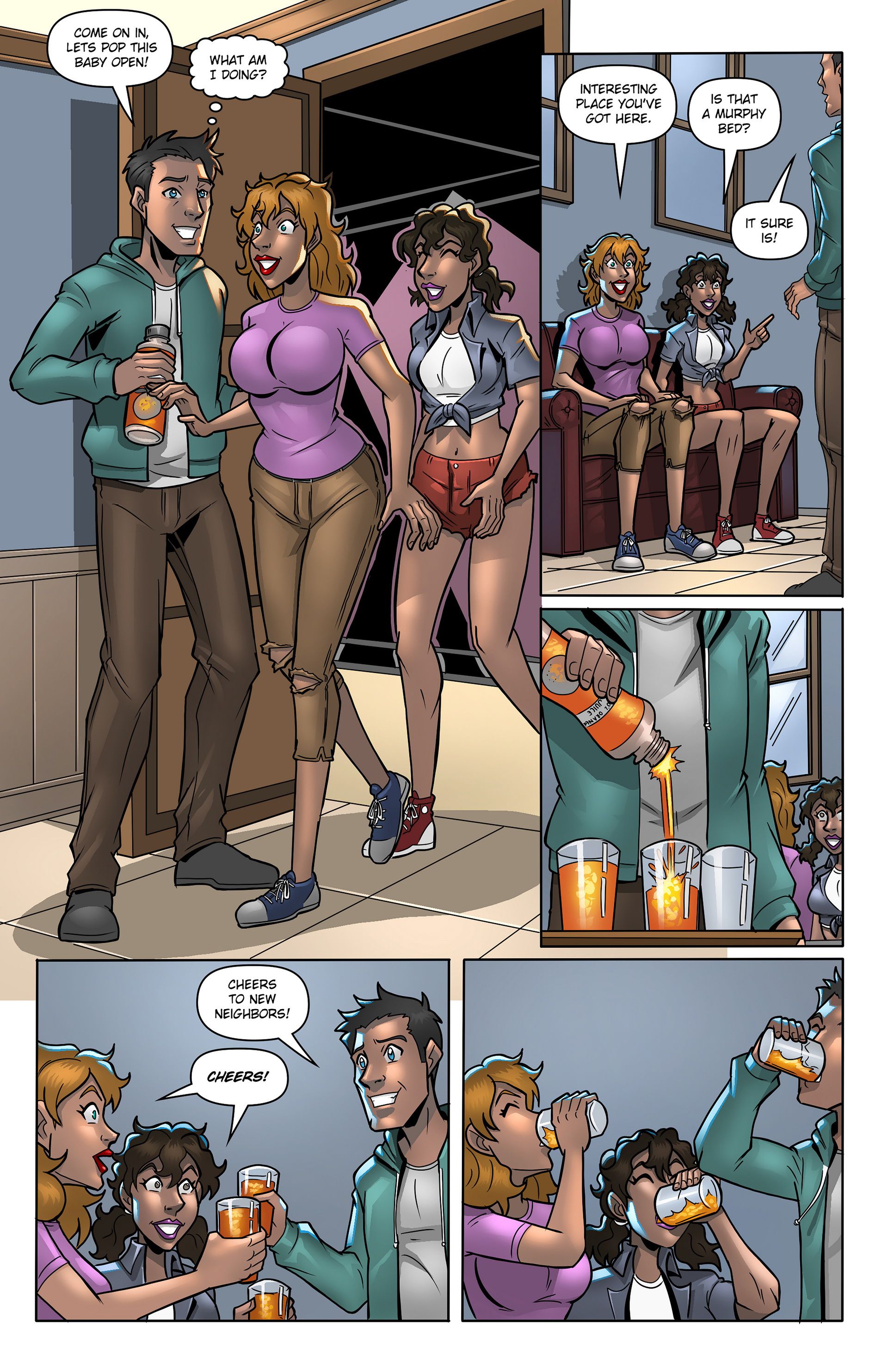 Allergens [Giantess Fan] - Chapter 1 — Page 4