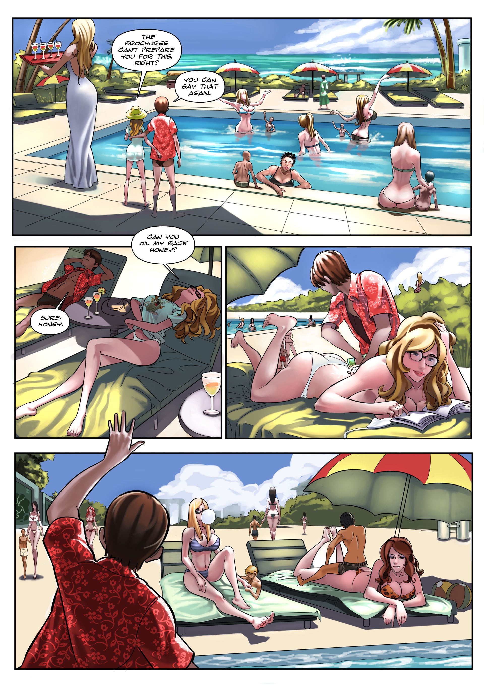 Amazon Hotel [Giantess Fan] - Chapter 1 — Page 12