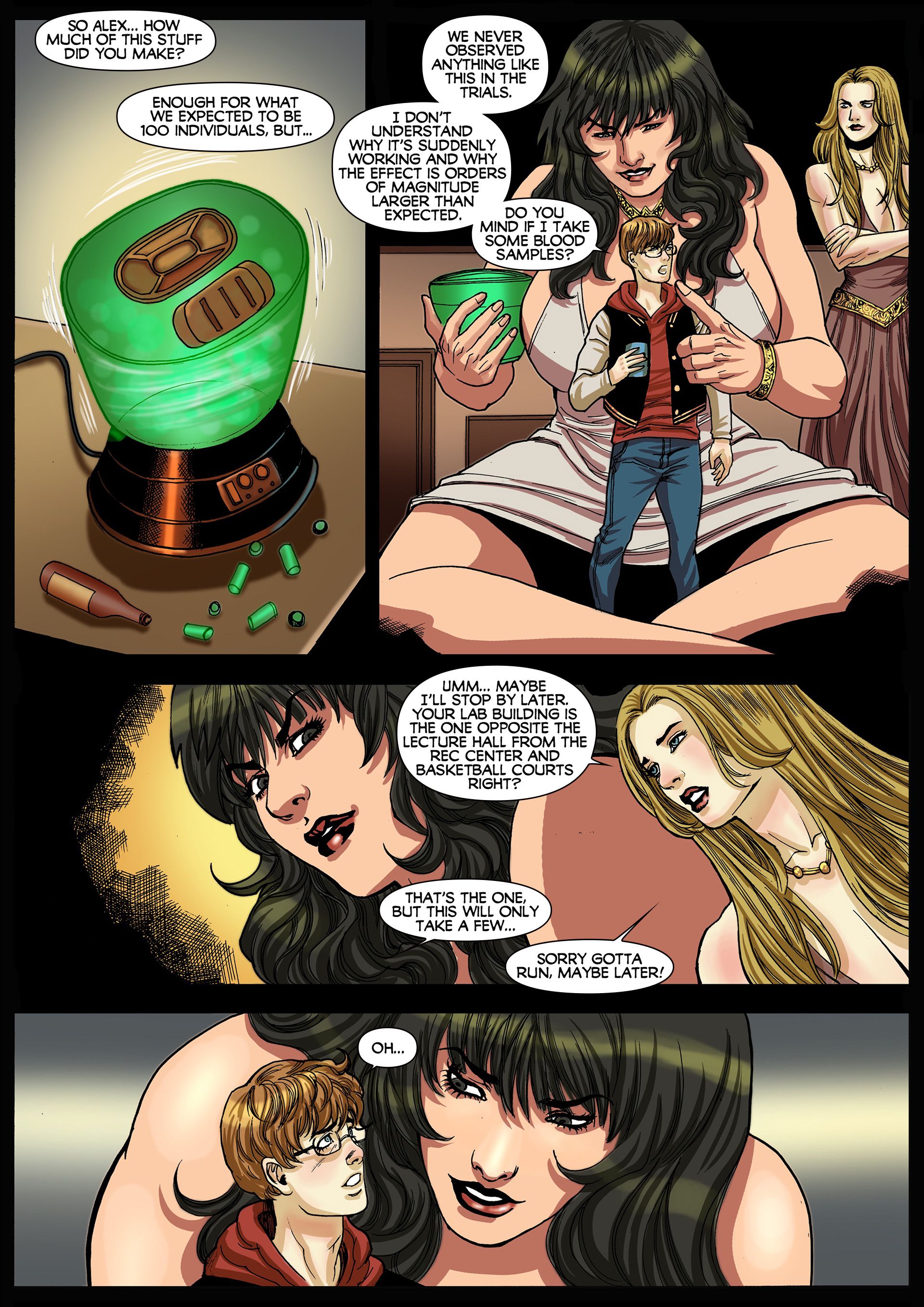 America’s Next Tall Model [Giantess Fan] - Chapter 2 — Page 10