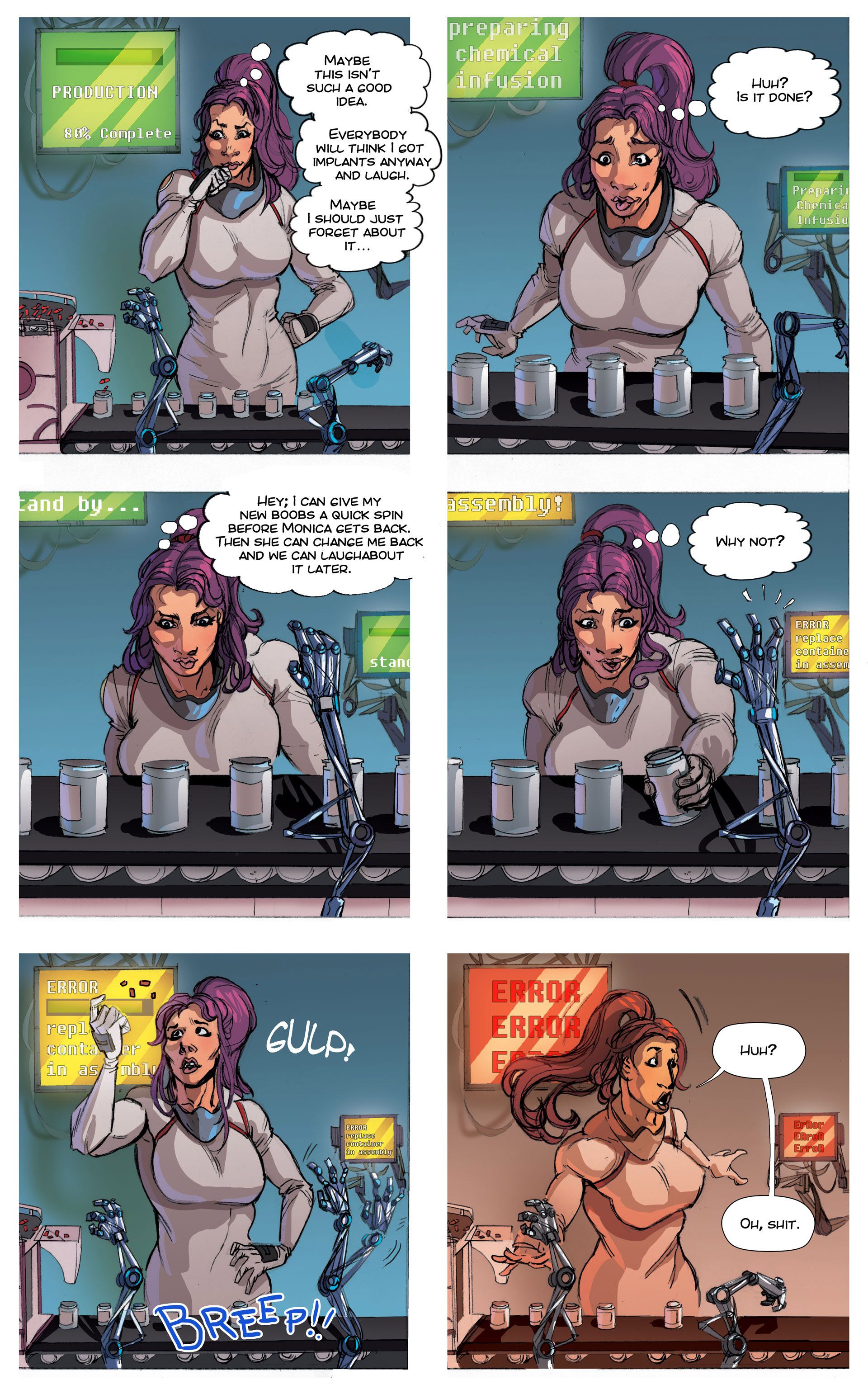 Apex Rush [Giantess Fan] - Chapter 1 — Page 8