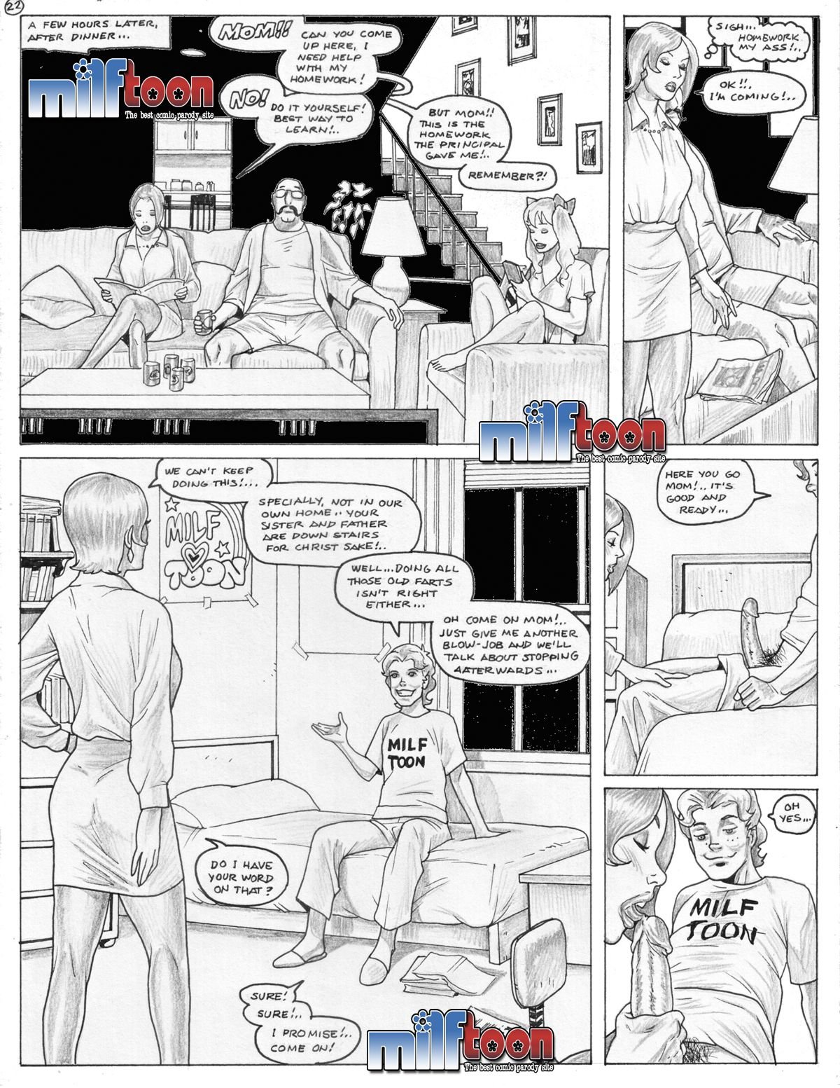 Family [MILFToon] - Chapter 1 — Page 23