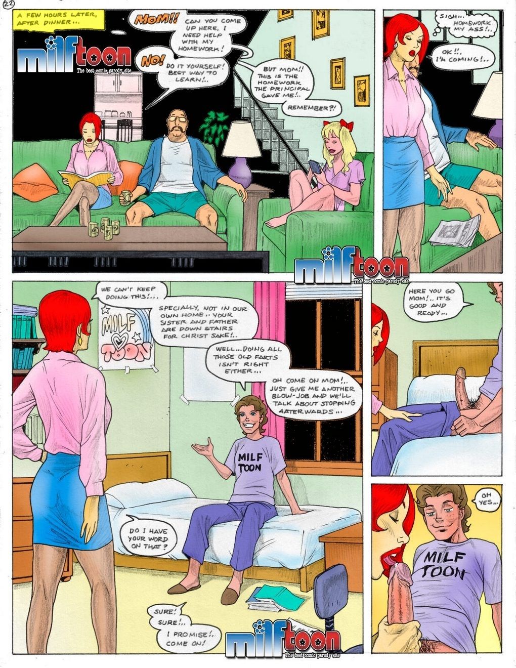 Family [MILFToon] - Chapter 1.5 — Page 23