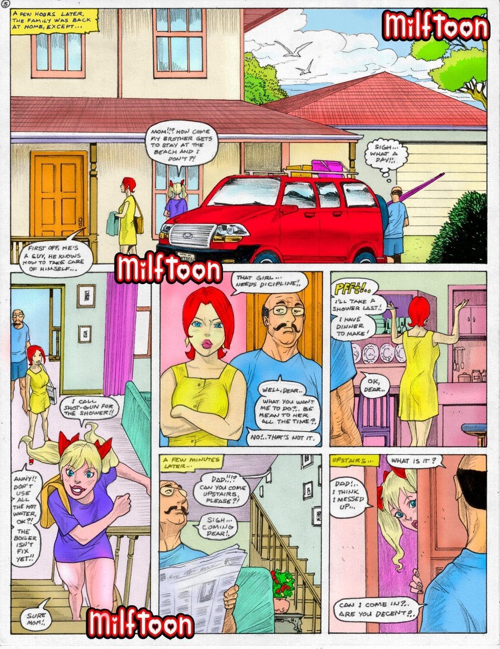 Family [MILFToon] - Chapter 1.5 — Page 6
