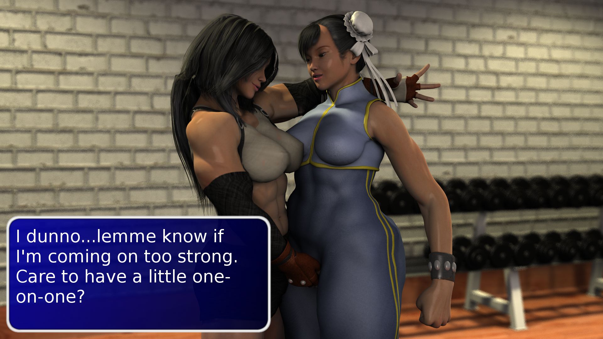Arm Day VS Leg Day [SquarePeg3D] - Chapter 1 — Page 12