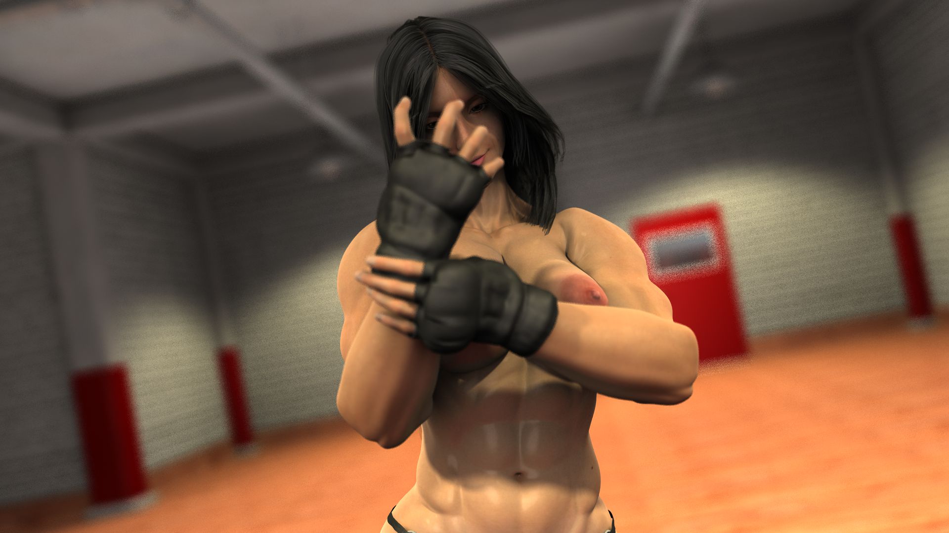 Arm Day VS Leg Day [SquarePeg3D] - Chapter 1 — Page 15