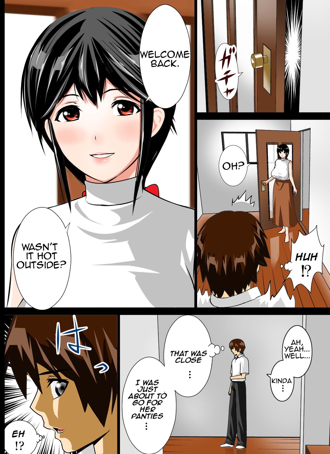 Renbo Seikatsu ~ Mama no Bakunyuu wa Boku no Mono [Rara8] - Chapter 1 — Page 10