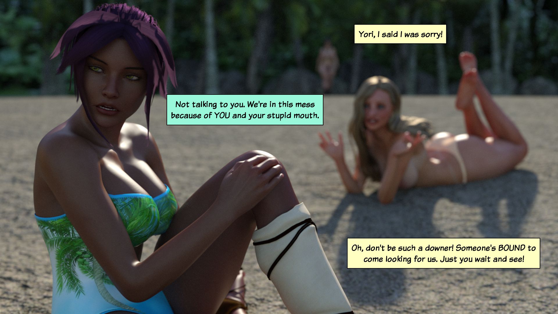 Shira’s Coronation [SquarePeg3D] - Chapter 1 — Page 39