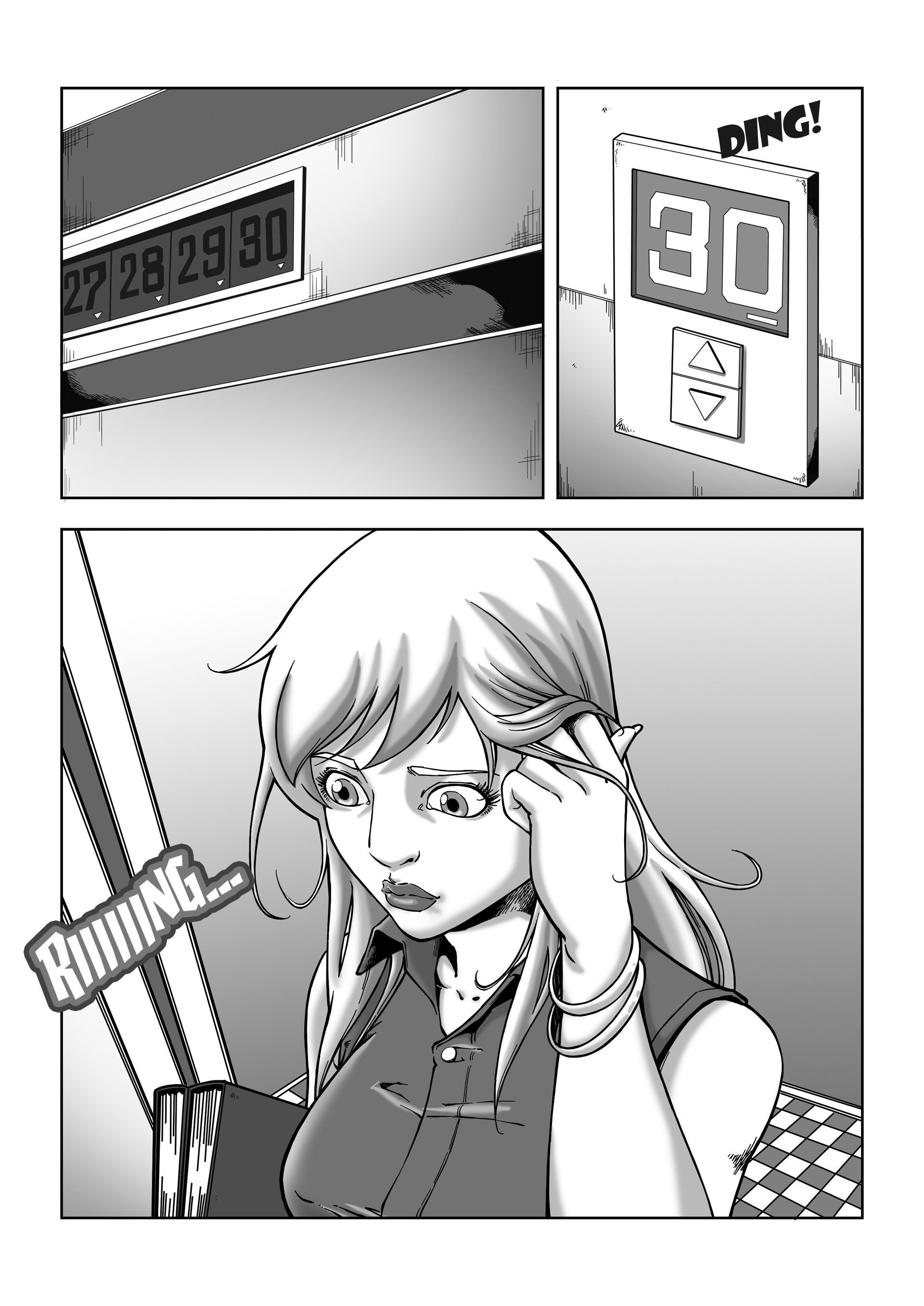 A Secretary’s Tale [Giantess Fan] - Chapter 1 — Page 15