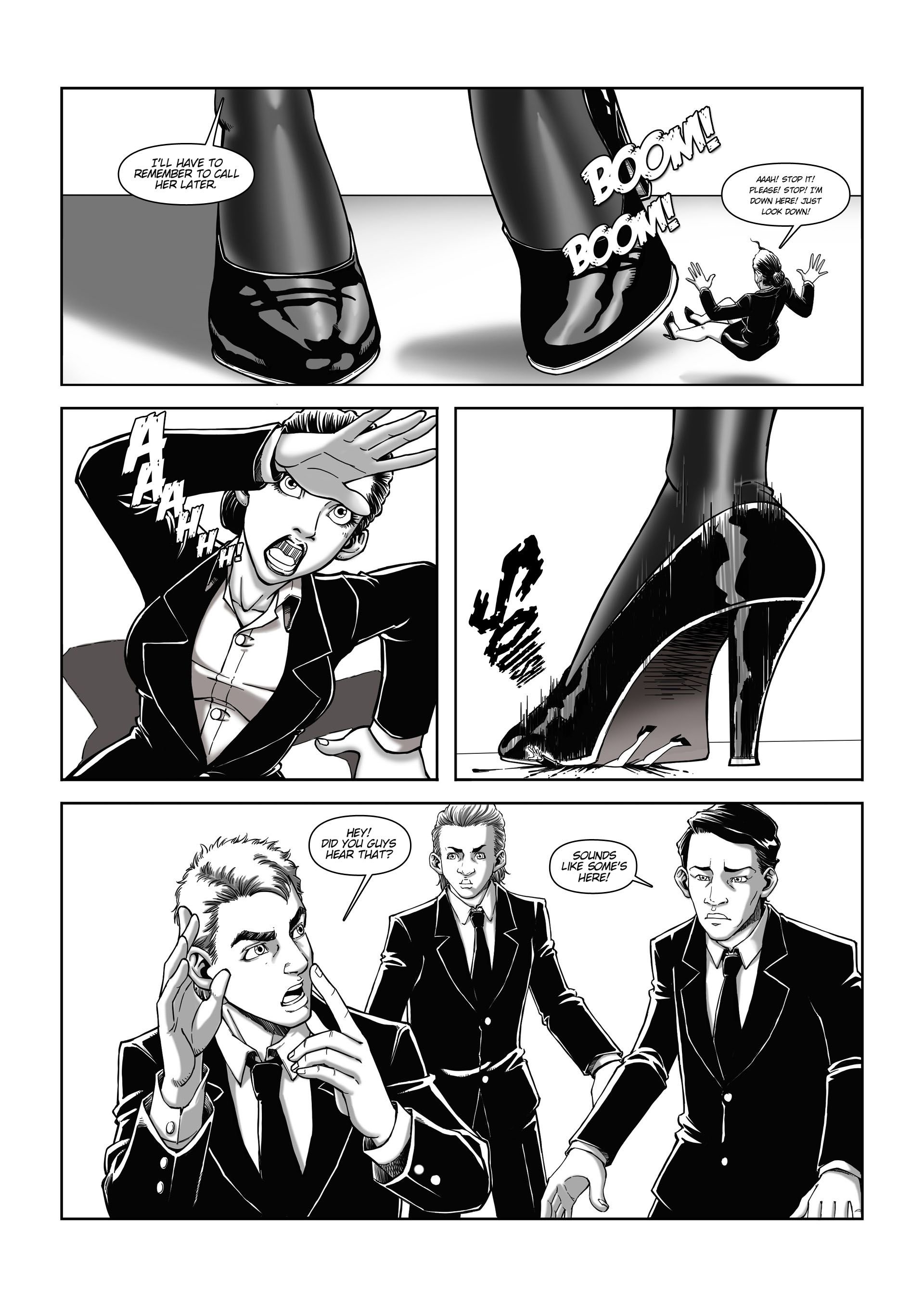 A Secretary’s Tale [Giantess Fan] - Chapter 1 — Page 8