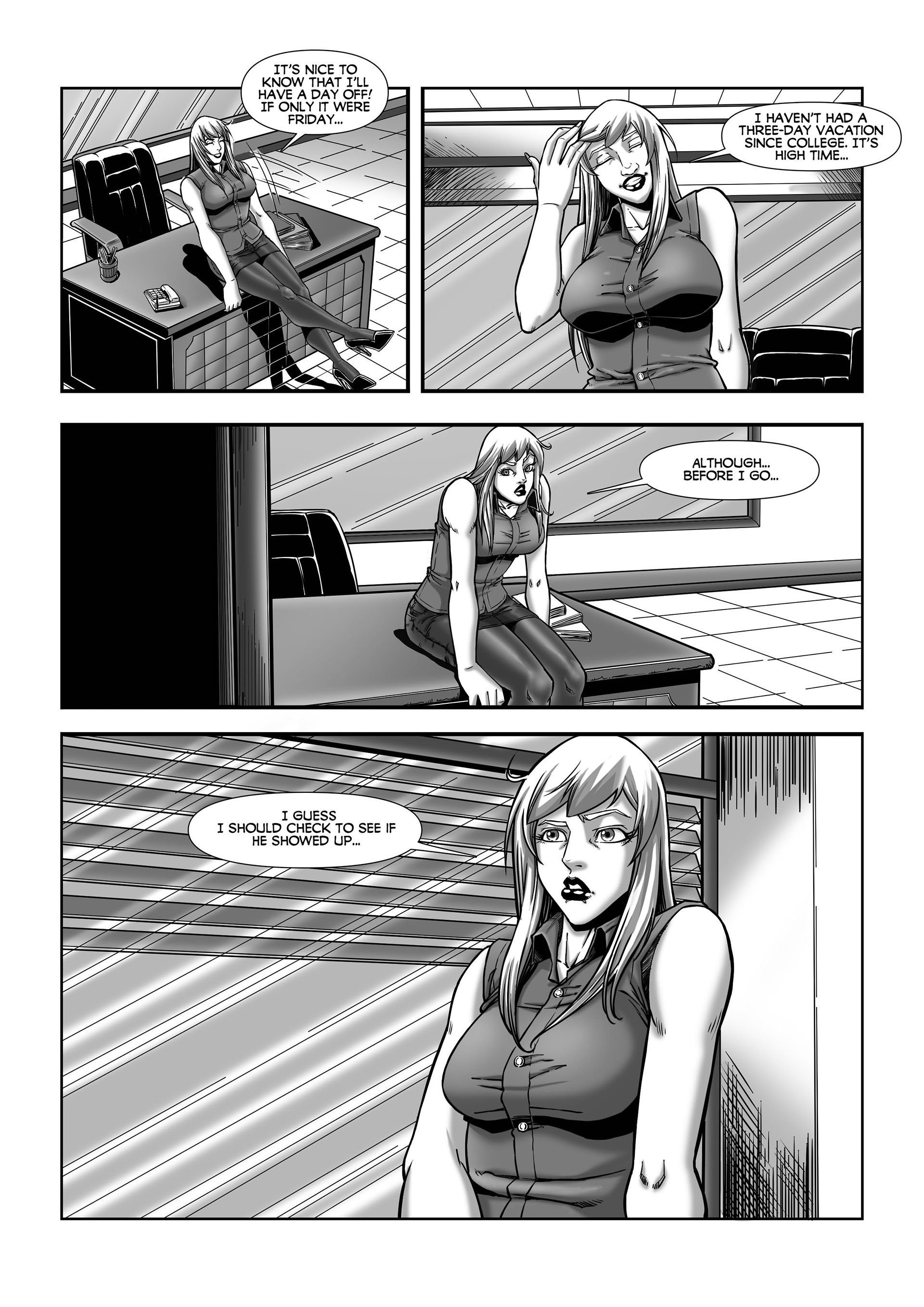 A Secretary’s Tale [Giantess Fan] - Chapter 2 — Page 30