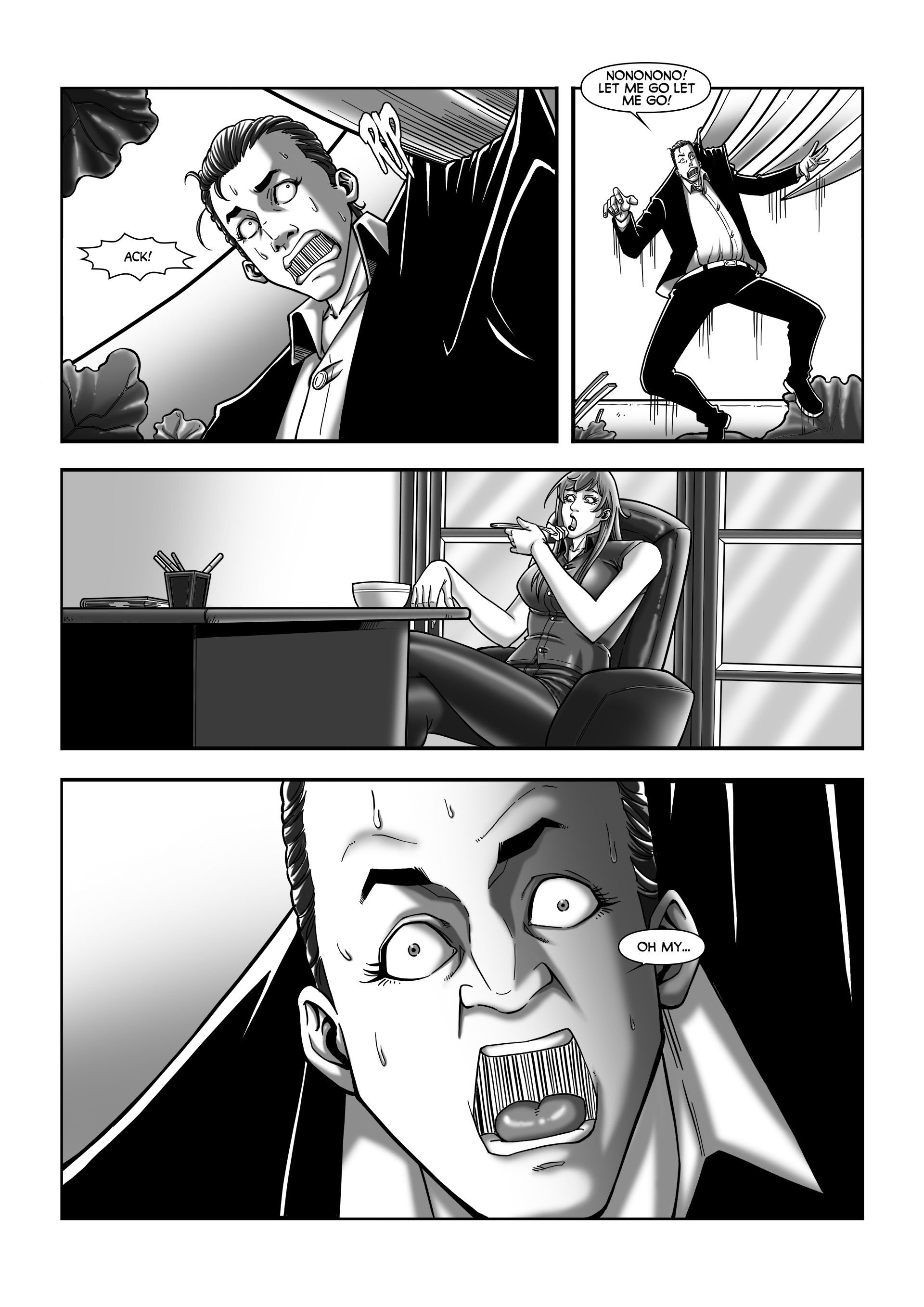 A Secretary’s Tale [Giantess Fan] - Chapter 3 — Page 13