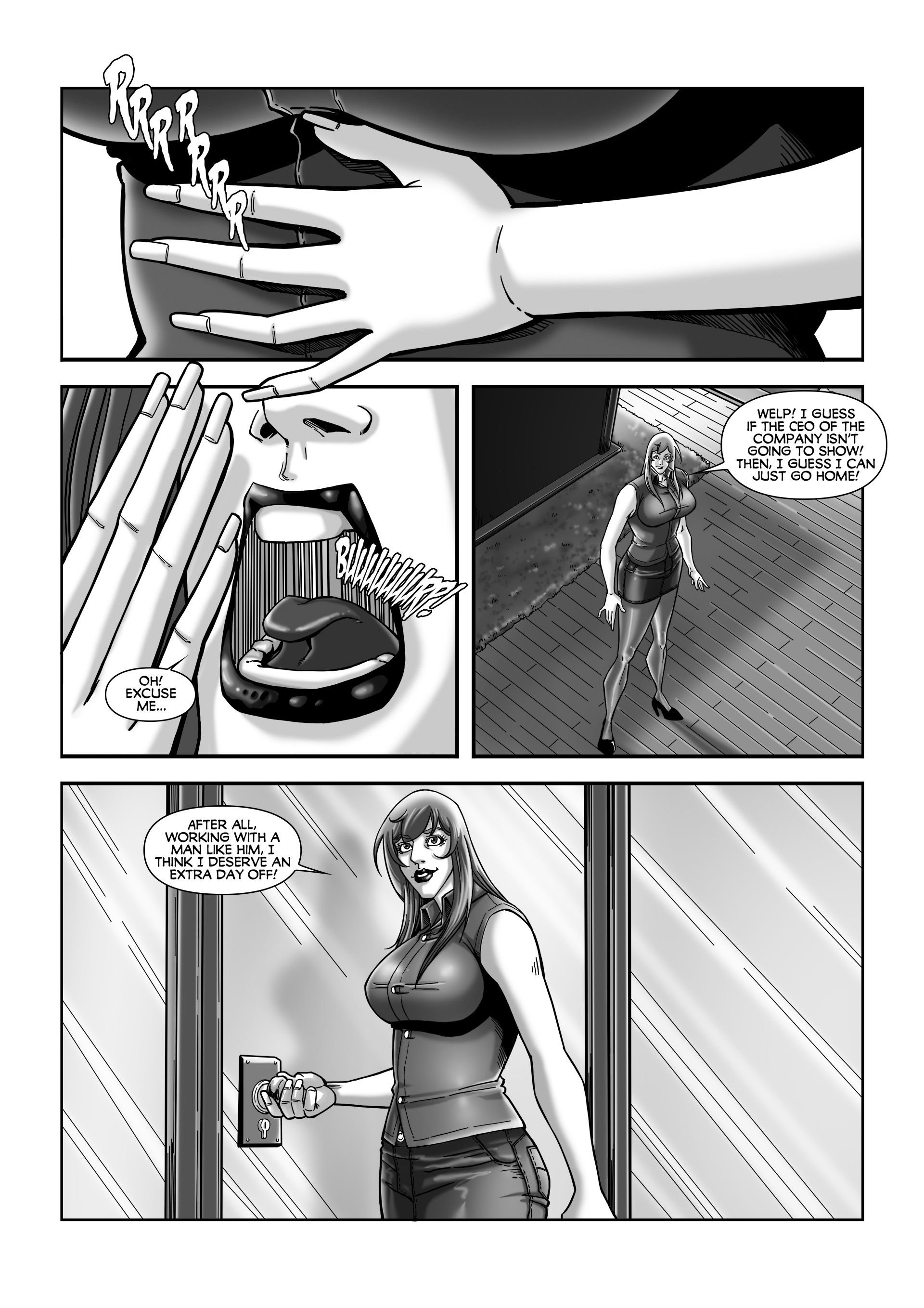 A Secretary’s Tale [Giantess Fan] - Chapter 3 — Page 23
