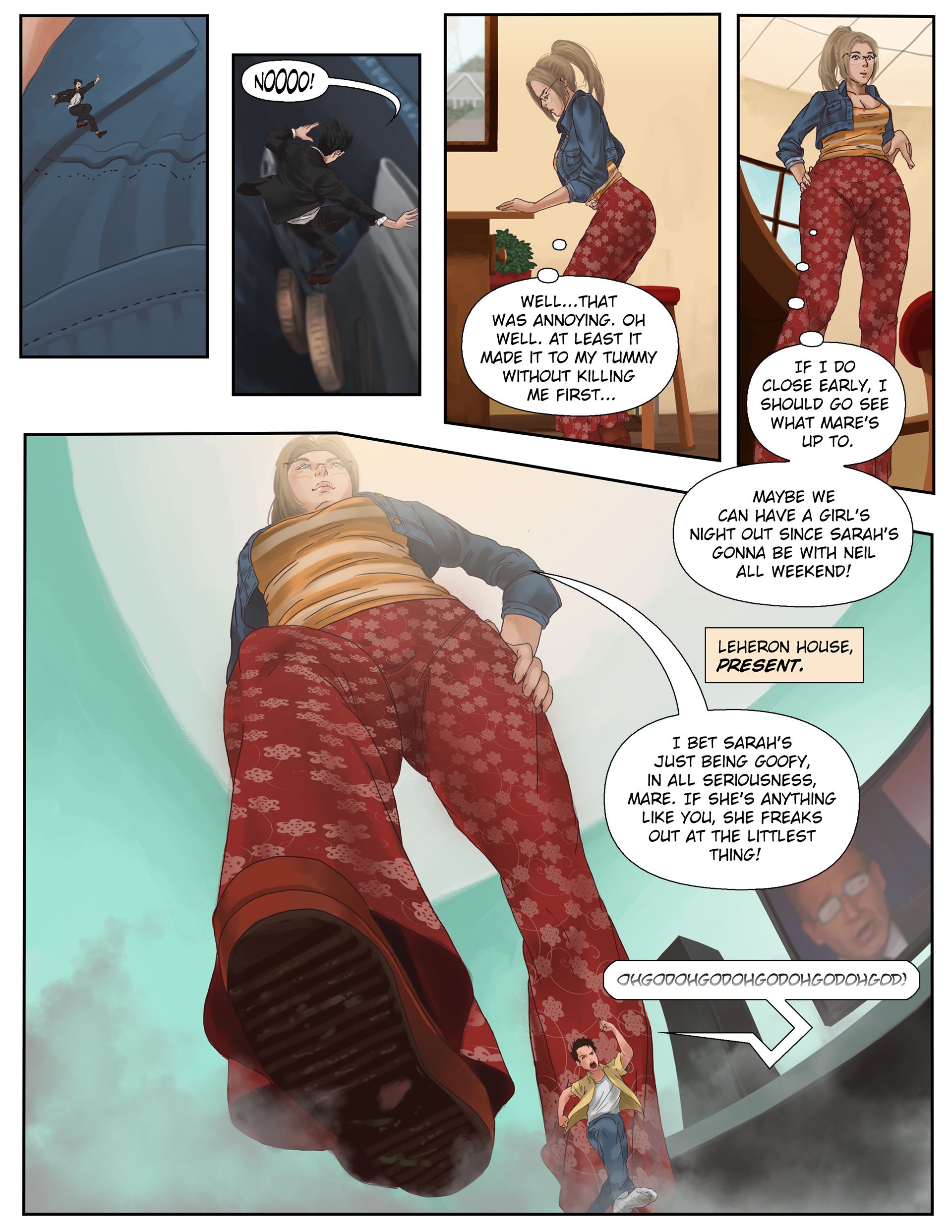 A Weekend Alone [Giantess Fan] - Chapter 8 — Page 15
