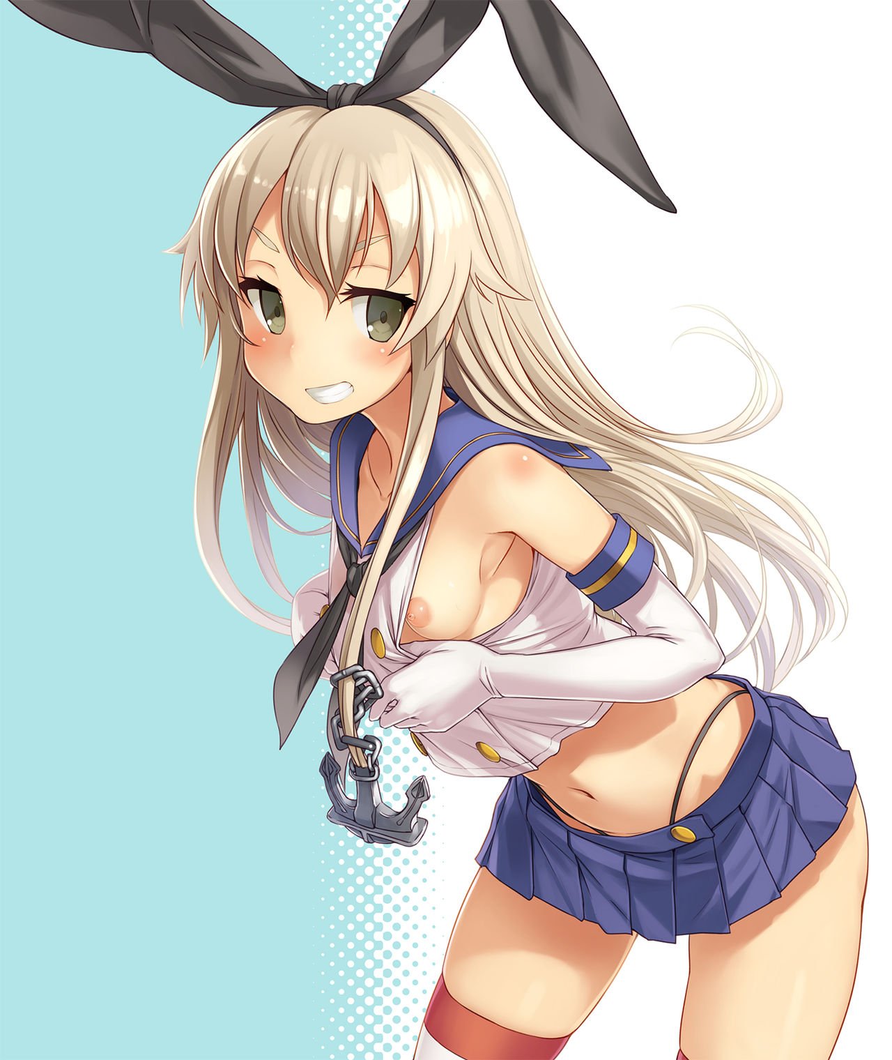 Shimakaze With Admiral’s Big… (Kantai Collection -KanColle-) [Bosshi] - Chapter 1 — Page 10