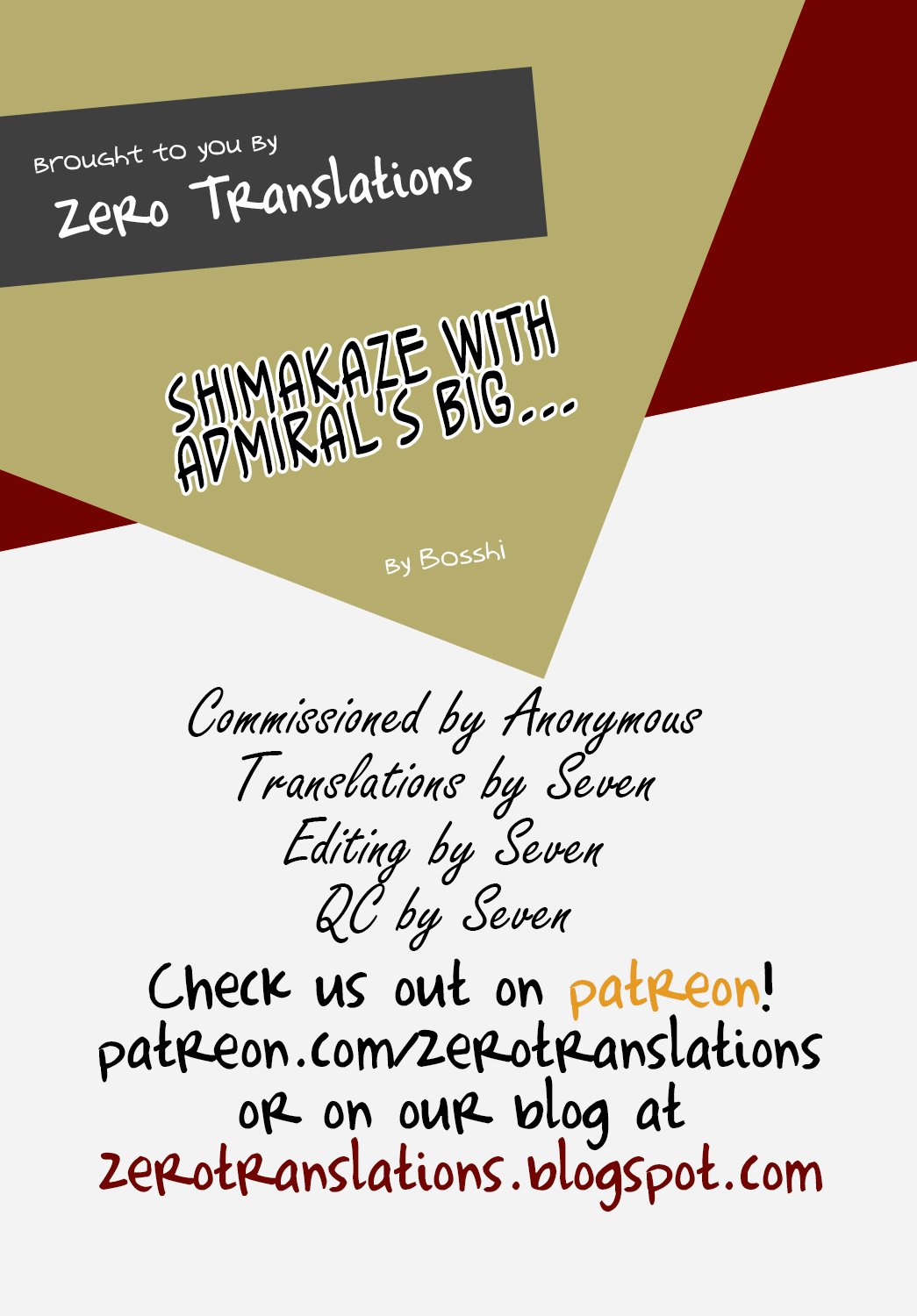 Shimakaze With Admiral’s Big… (Kantai Collection -KanColle-) [Bosshi] - Chapter 1 — Page 16