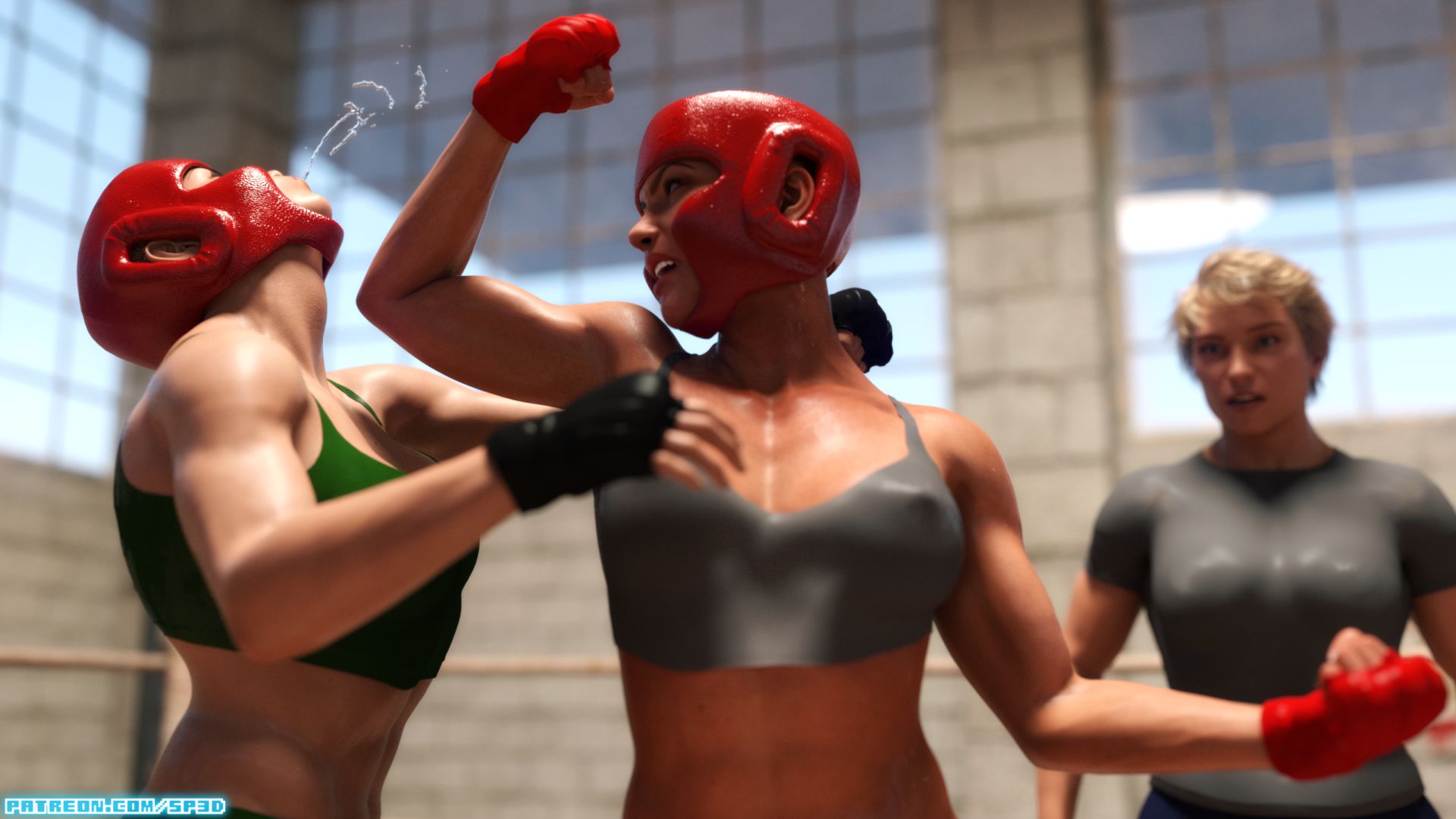 Carnal Competition [SquarePeg3D] - Chapter 4 — Page 7