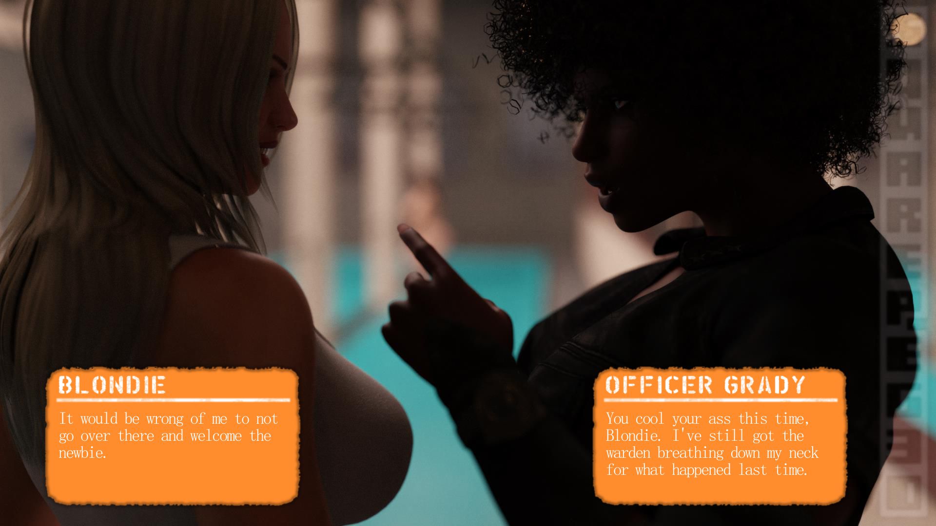 The New Prison Bitch [SquarePeg3D] - Chapter 1 — Page 5