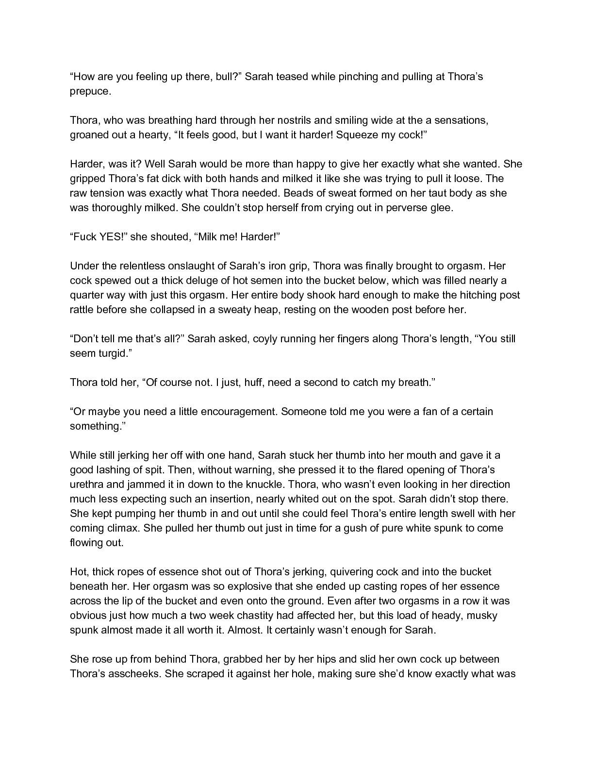 Thora At The Farm [SquarePeg3D] - Chapter 1.5 — Page 6