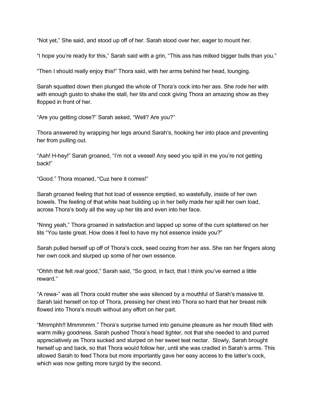 Thora At The Farm [SquarePeg3D] - Chapter 1.5 — Page 9