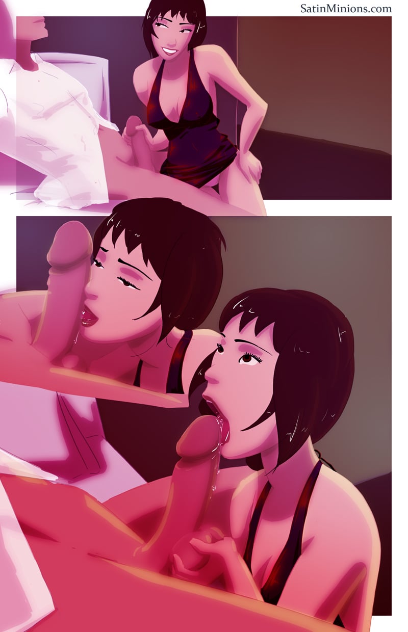 Her Favorite Client [SatinMinions] - Chapter 1 — Page 7