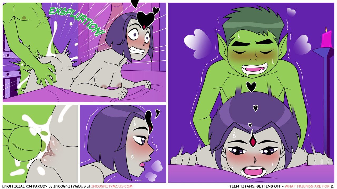 Getting Off (Teen Titans) [Incognitymous] - Chapter 1 — Page 11