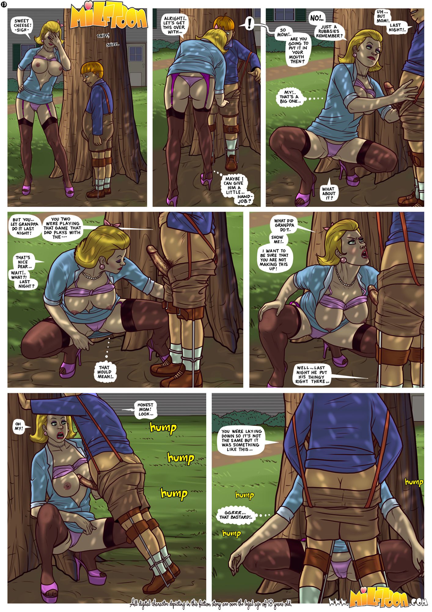 Mr. Dickles (Mr. Pickles) [MILFToon] - Chapter 1 — Page 14