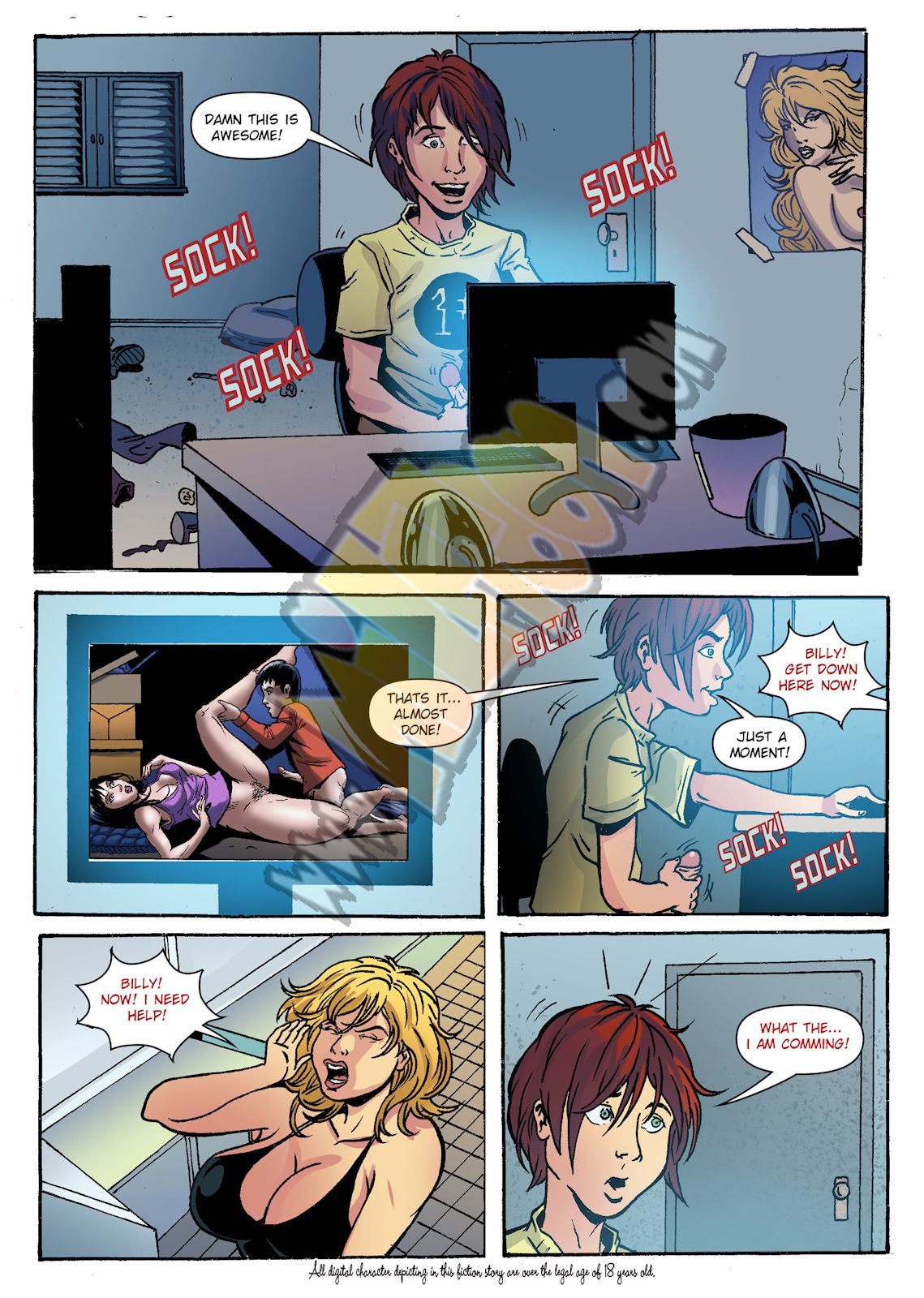 Not Going [MILFToon] - Chapter 1 — Page 4