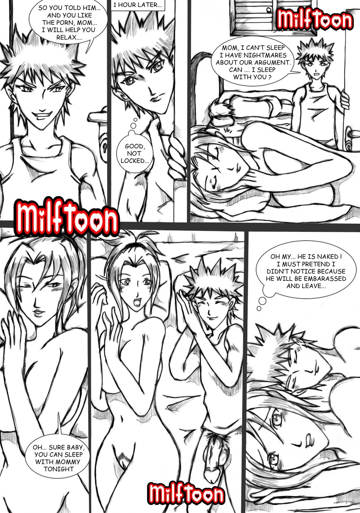 Resisting Mom [MILFToon] - Chapter 1 — Page 7