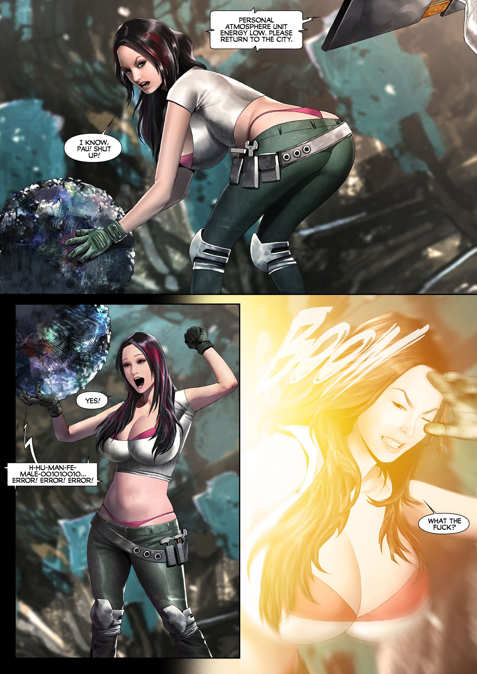 Back To Earth [Giantess Fan] - Chapter 1 — Page 4