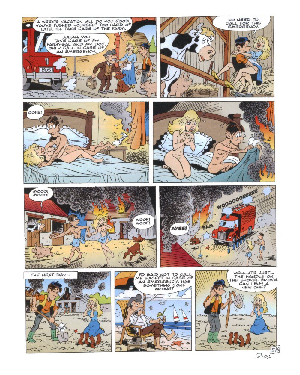 Grin & Bare It [Eurotica] - Chapter 5 — Page 8