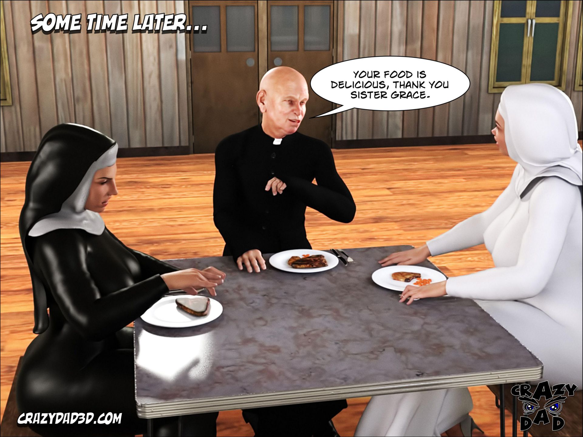 Sister Grace [CrazyDad3D] - Chapter 2 — Page 5