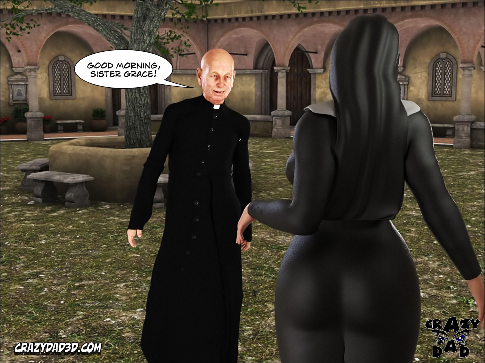 Sister Grace [CrazyDad3D] - Chapter 2 — Page 54