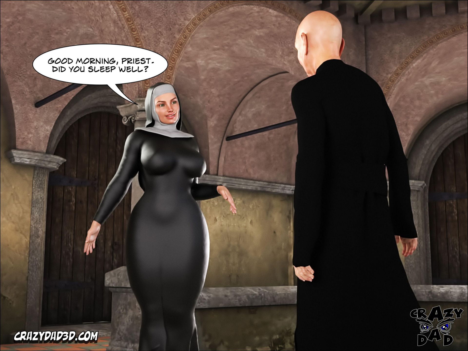 Sister Grace [CrazyDad3D] - Chapter 2 — Page 55