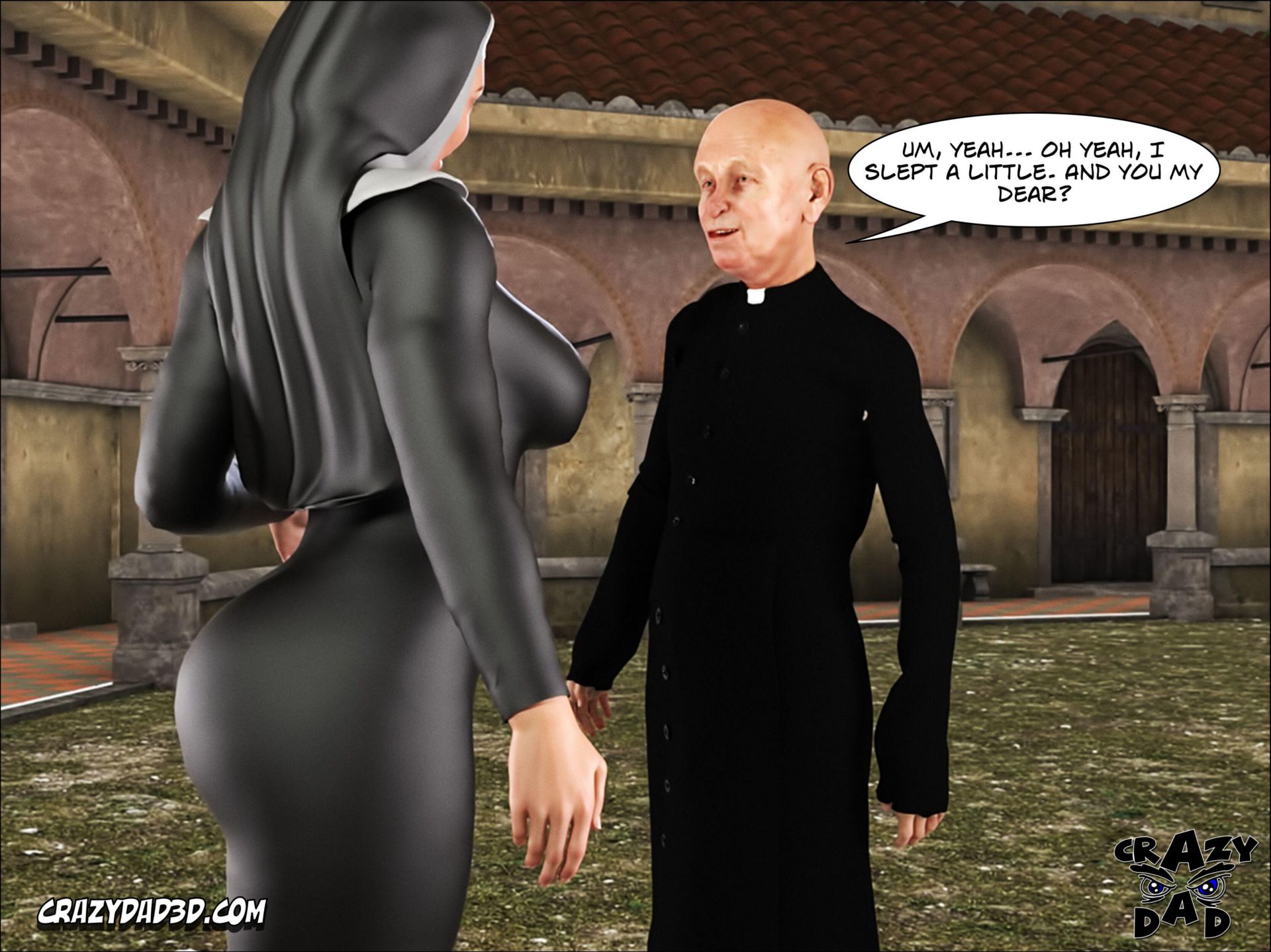 Sister Grace [CrazyDad3D] - Chapter 2 — Page 56