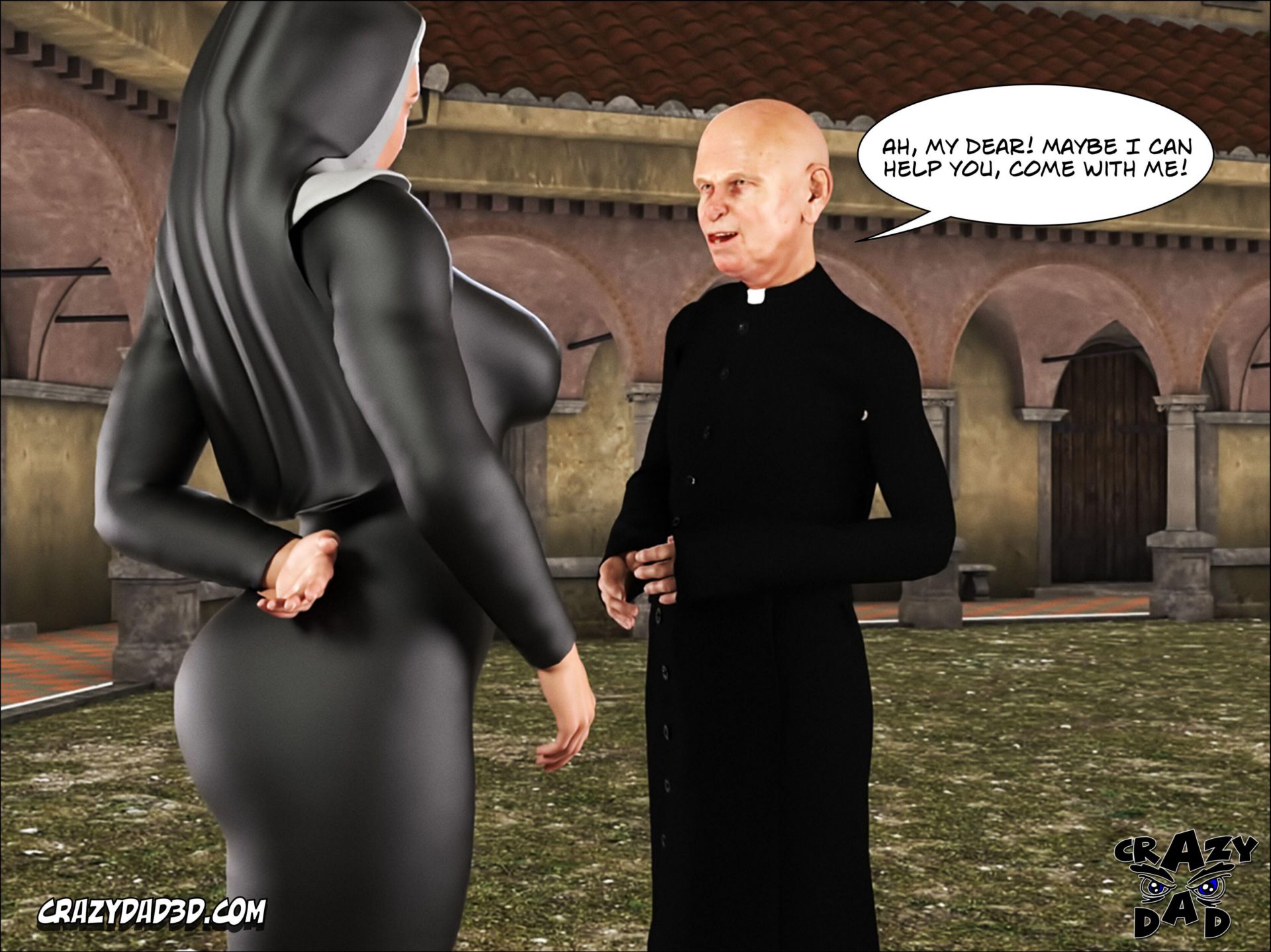 Sister Grace [CrazyDad3D] - Chapter 2 — Page 59