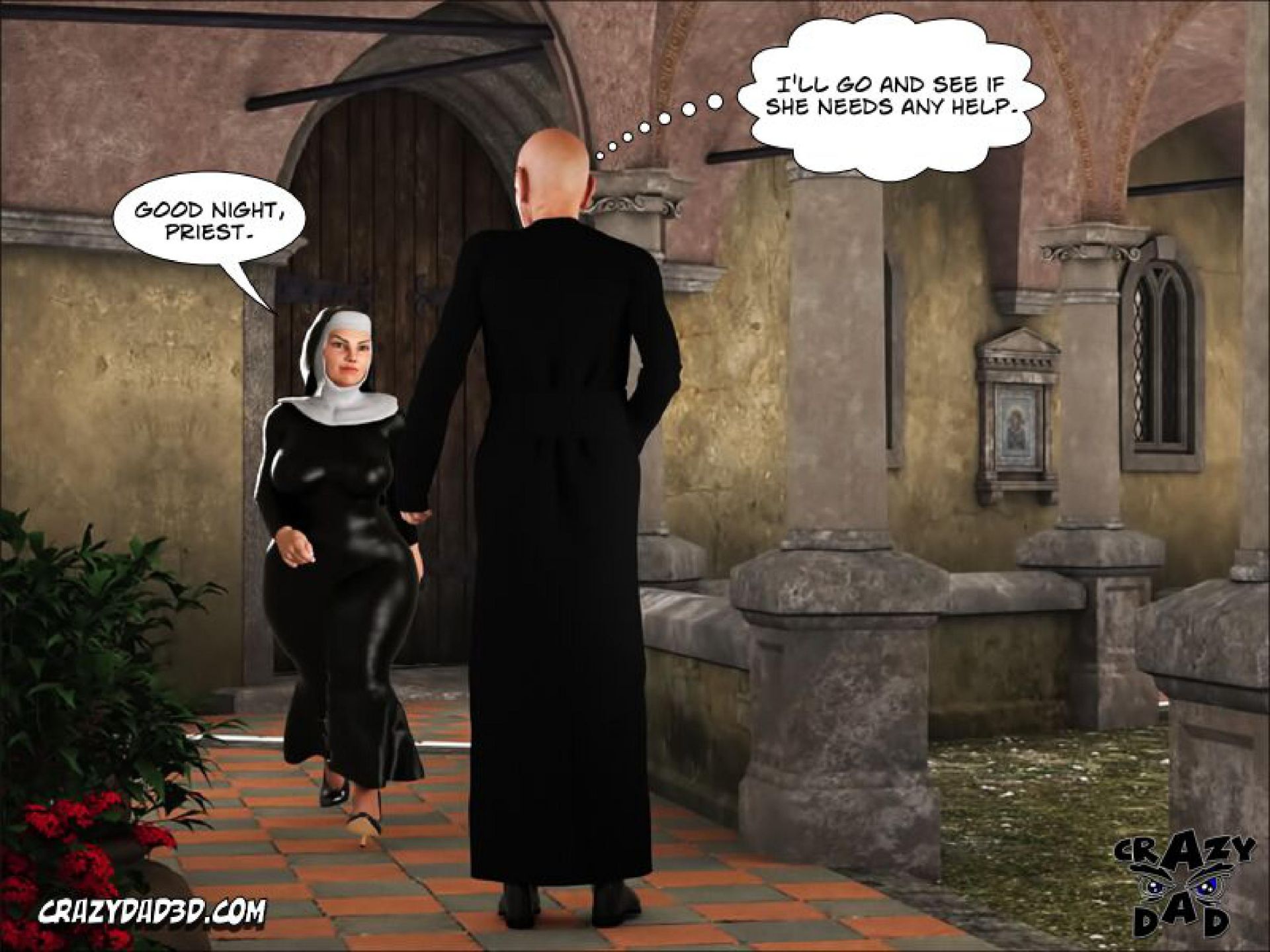 Sister Grace [CrazyDad3D] - Chapter 1 — Page 46