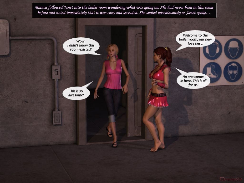 College Affairs [3DMonsterStories, Droid447] - Chapter 1 — Page 36