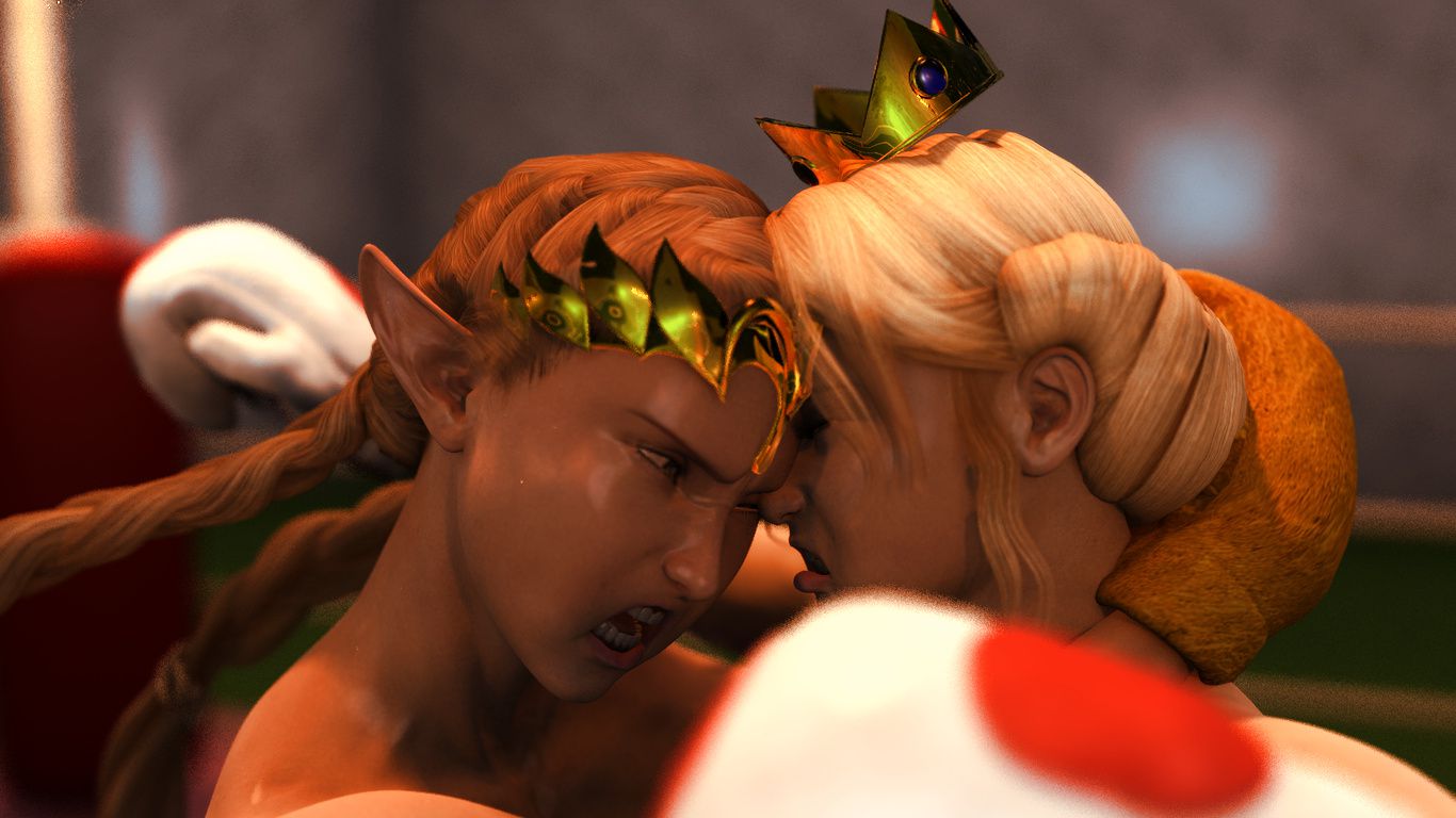 Foxy Boxing Princess Pound [SquarePeg3D] - Chapter 1.5 — Page 25