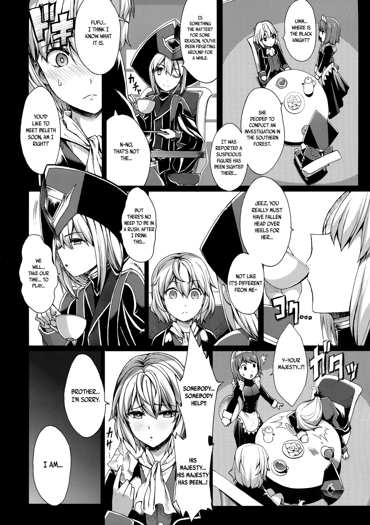 Big Breasted Female Knight Captured By Young Emperor Brothers [Kloah] - Chapter 3 — Page 30