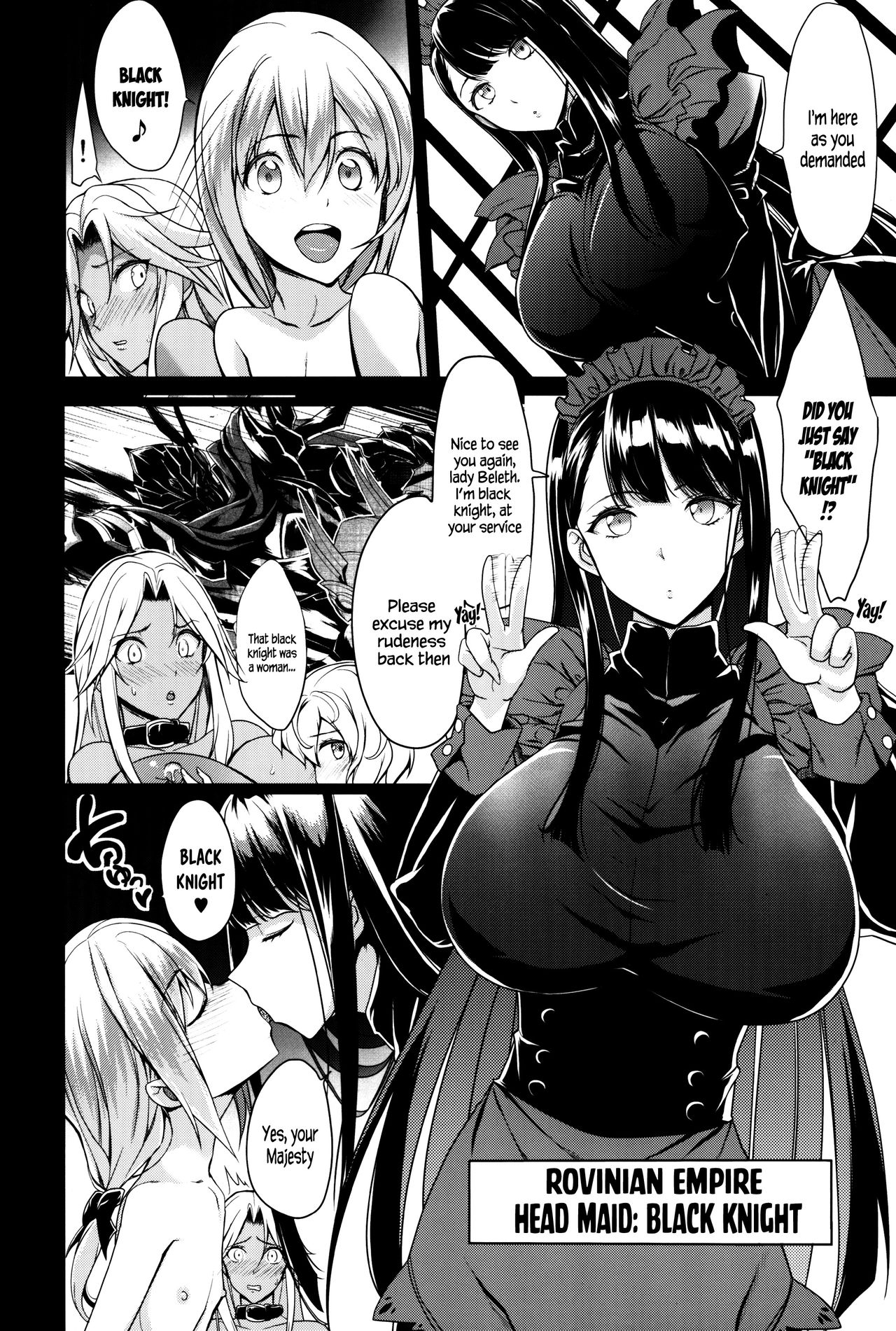 Big Breasted Female Knight Captured By Young Emperor Brothers [Kloah] - Chapter 2 — Page 6