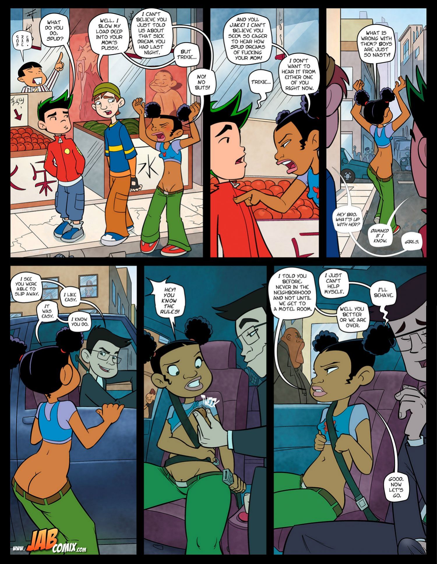 Americunt Dragon (American Dragon: Jake Long) [JABComix] - Chapter 3 — Page 5