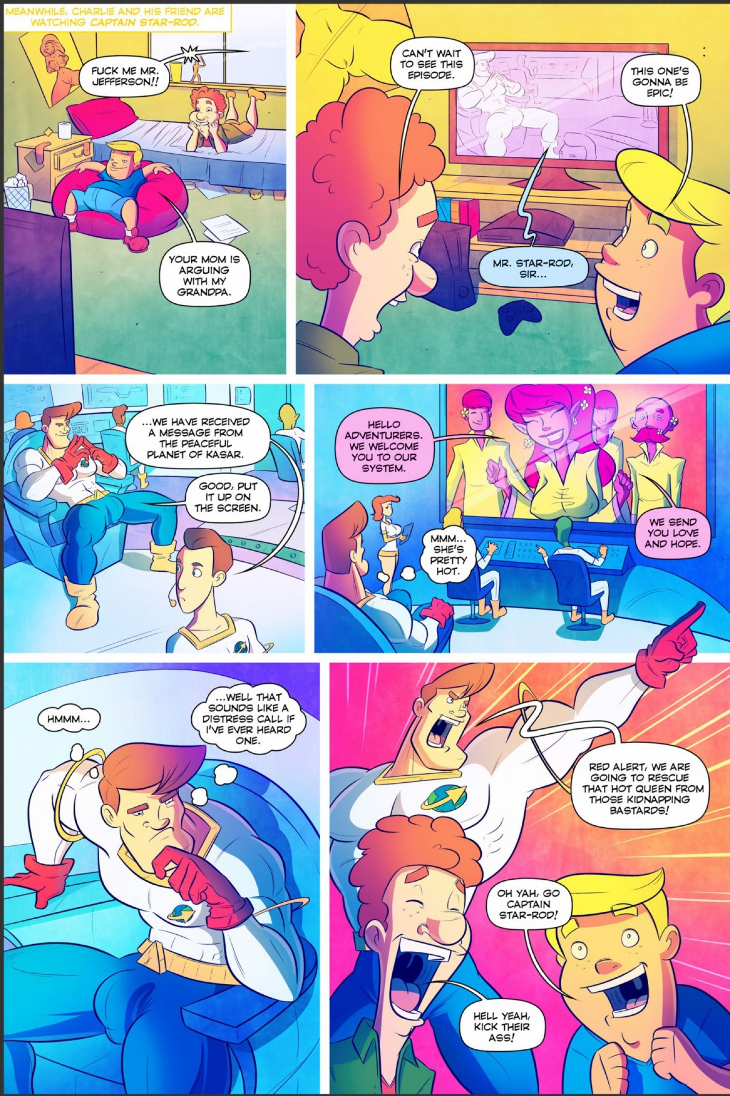 Grumpy Old Man Jefferson [JABComix] - Chapter 4 — Page 13