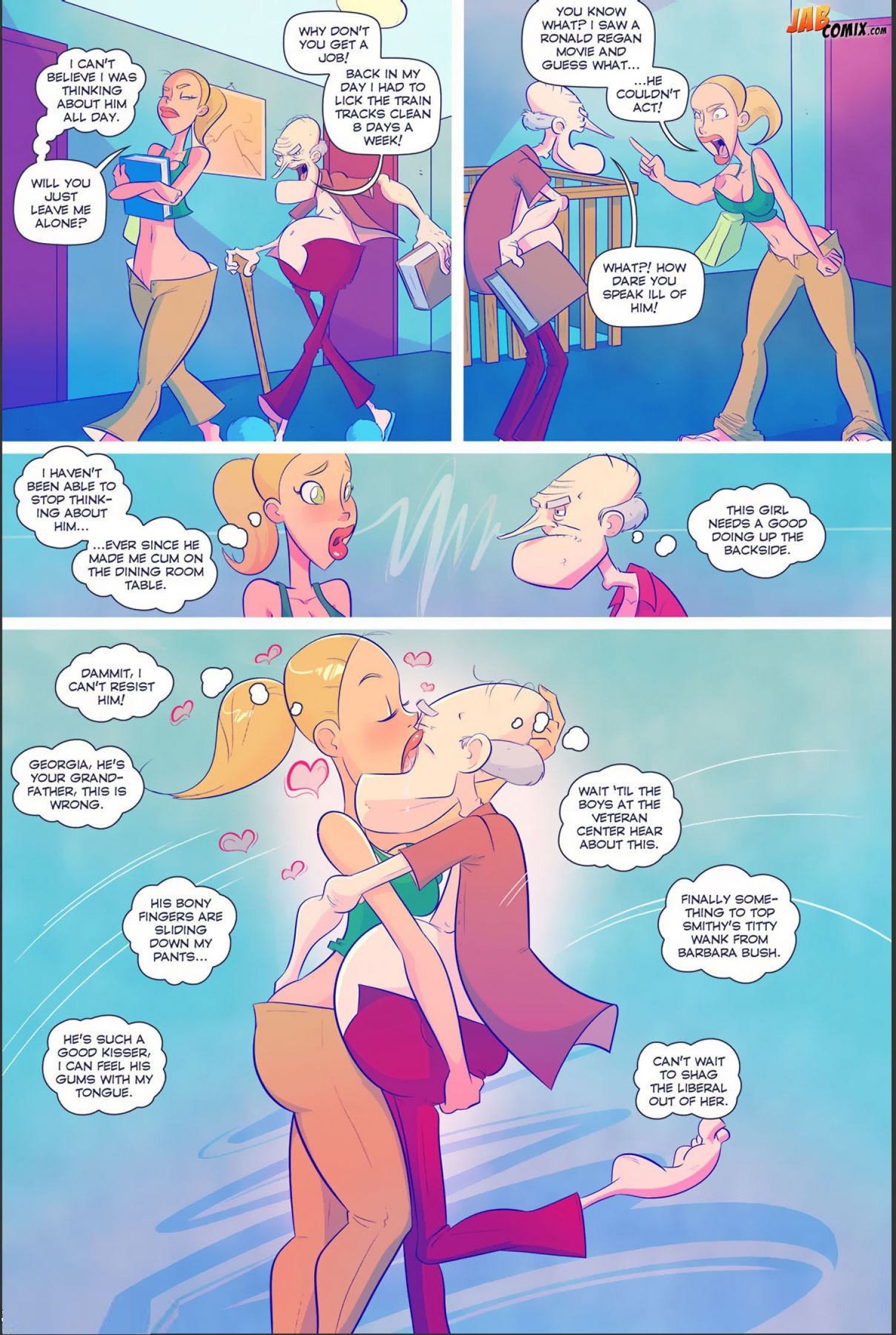 Grumpy Old Man Jefferson [JABComix] - Chapter 3 — Page 5