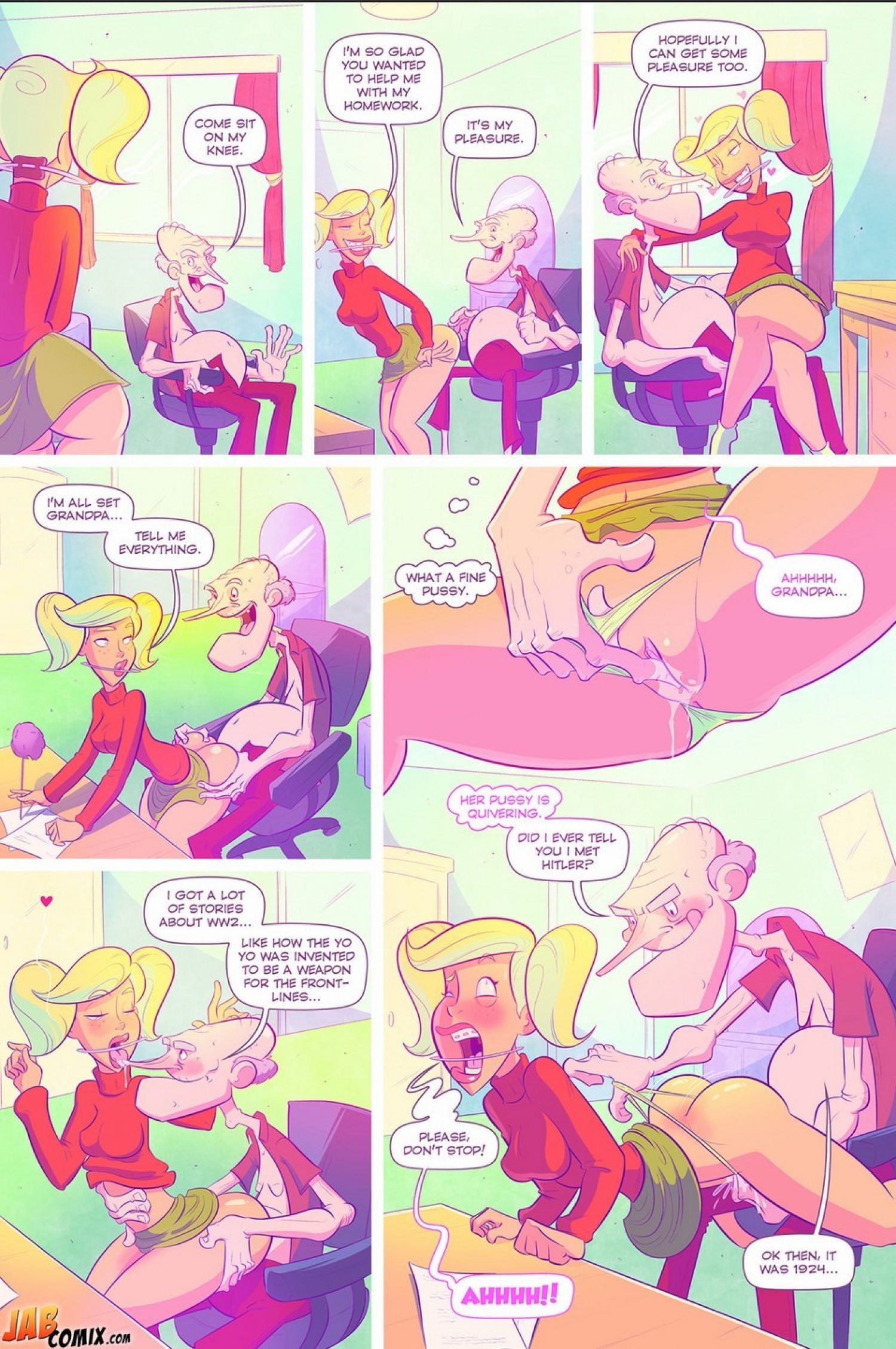Grumpy Old Man Jefferson [JABComix] - Chapter 3 — Page 8