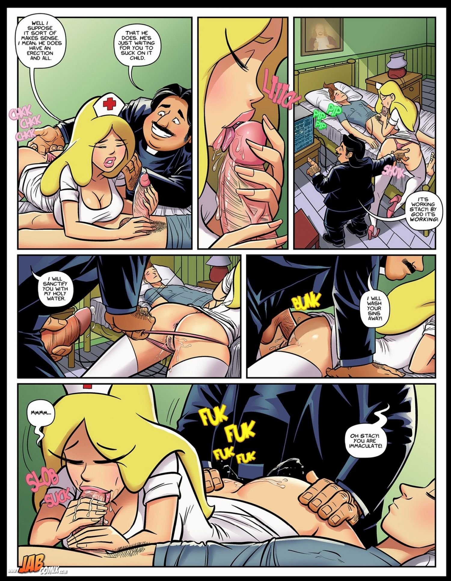 Nurse Stacy [JABComix] - Chapter 2 — Page 6