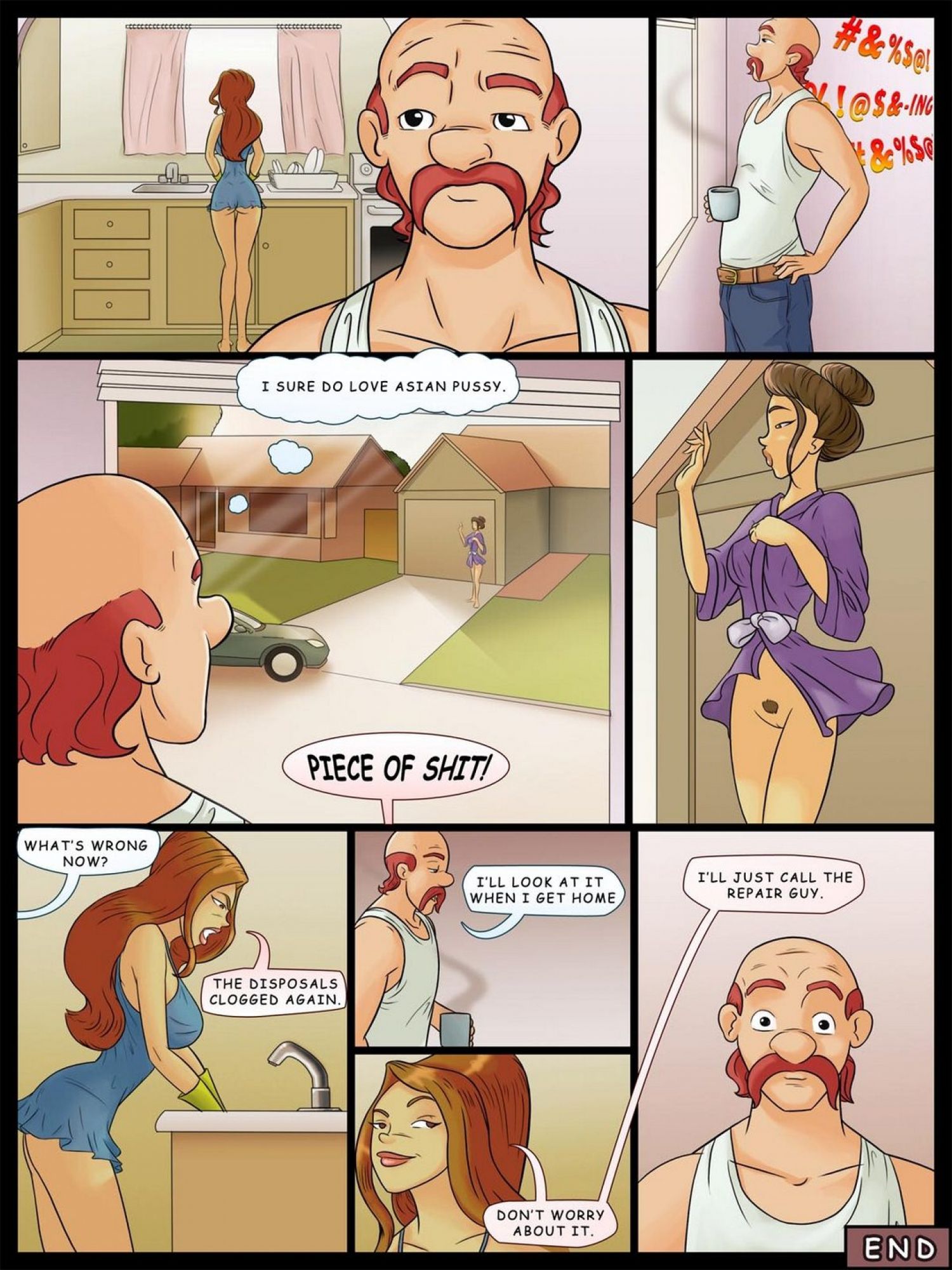 Serviced With A Smile [JABComix] - Chapter 1 — Page 8
