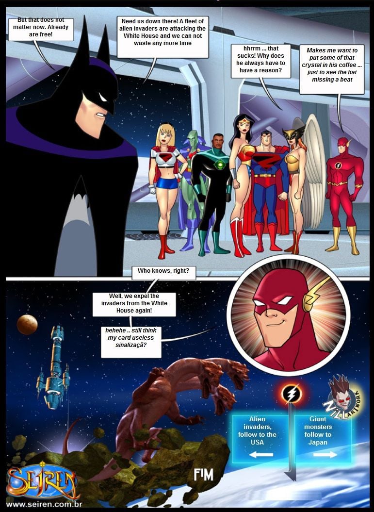 League It Up, Justice (Justice League) [Seiren] - Chapter 1.2 — Page 22