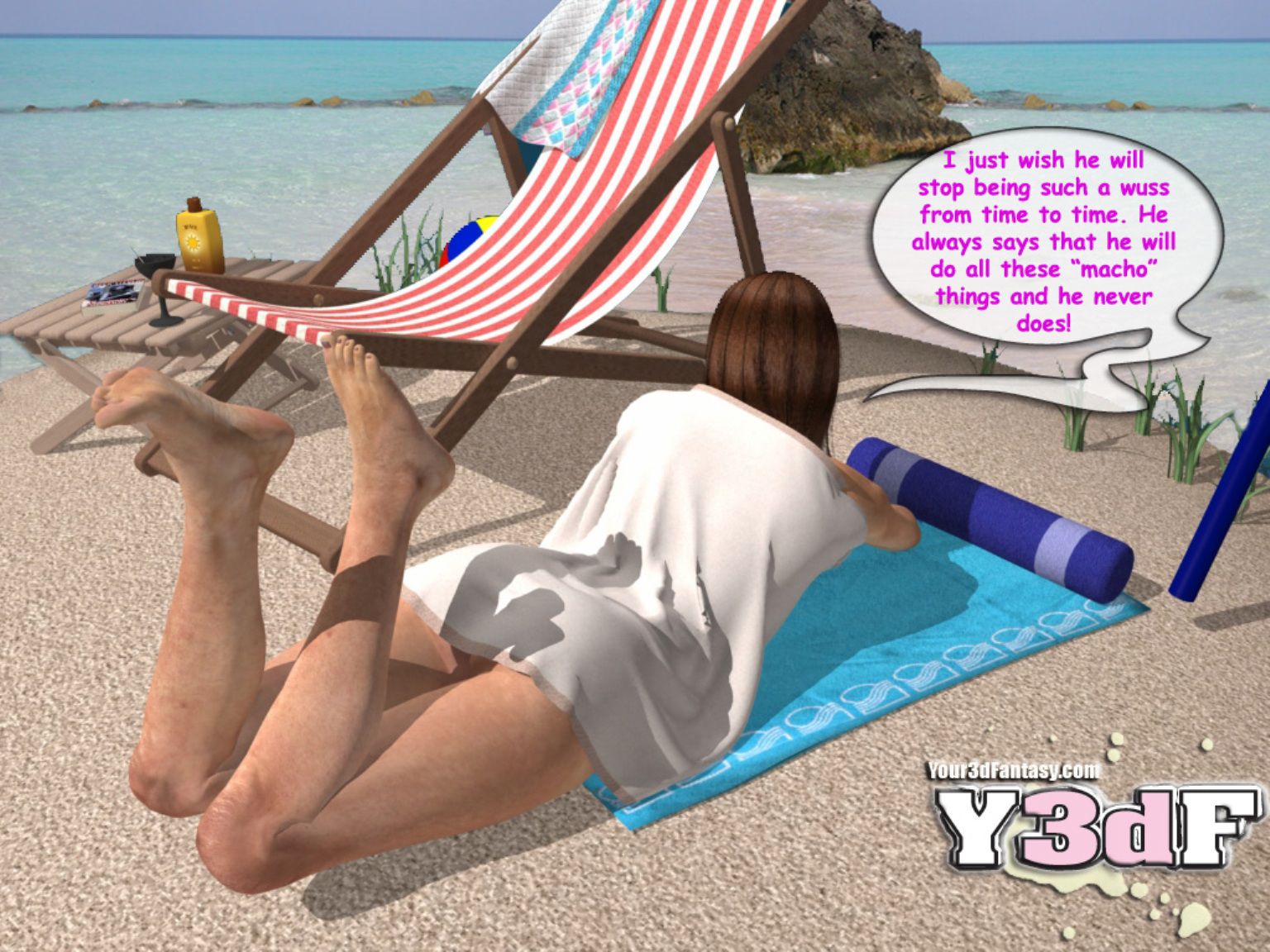 Beach [Y3DF] - Chapter 1 — Page 7