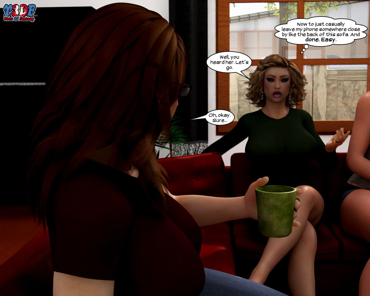 Busted & Caught [Y3DF] - Chapter 1 — Page 9