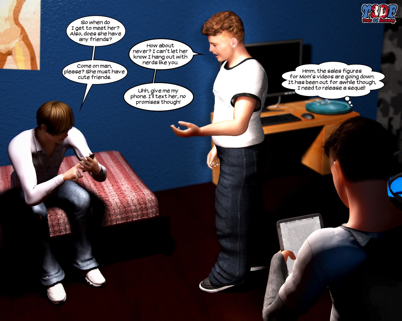 Busted & Caught [Y3DF] - Chapter 2 — Page 26